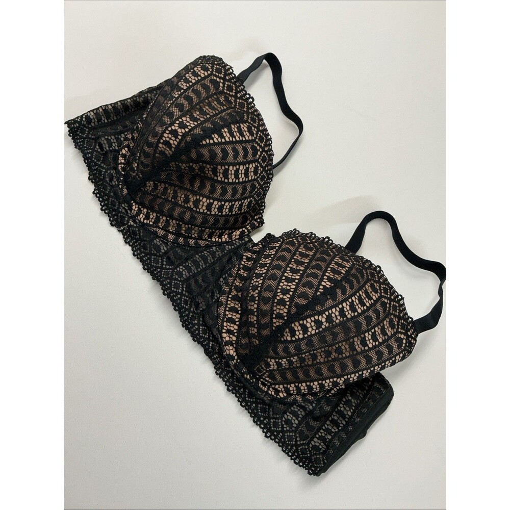 Adore Me Underwire Full Bra size 44D Black